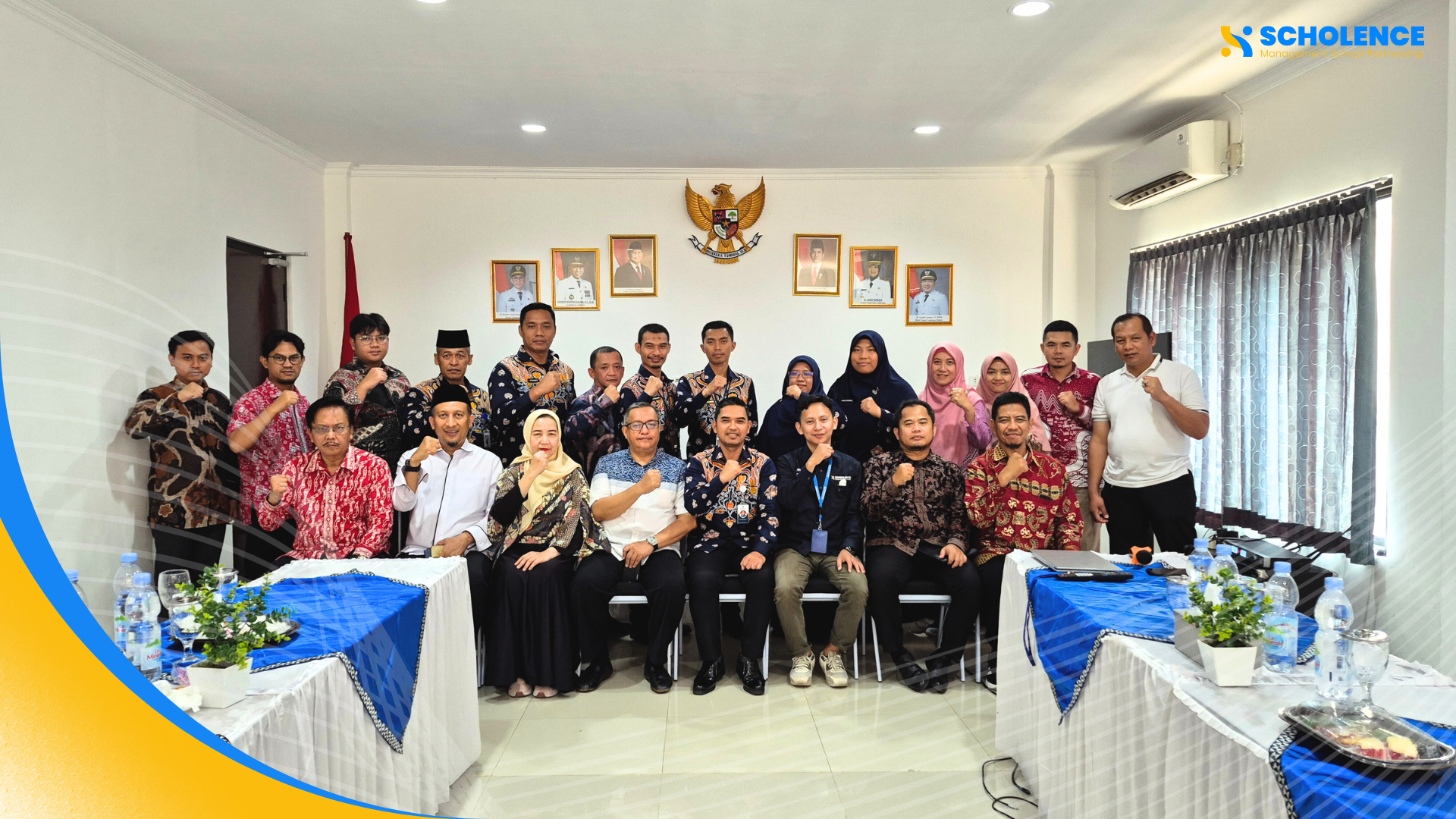 Kunjungan Tim ICMS Bogor ke SMA Kebangsaan Lampung